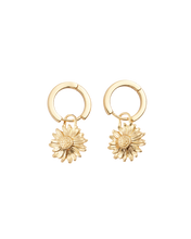 Load image into Gallery viewer, Daisy Huggie Earrings
