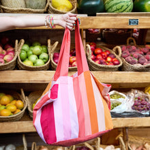 Load image into Gallery viewer, Dock &amp; Bay Foldaway Tote Bags - Miami Sorbet
