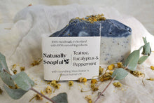 Load image into Gallery viewer, Teatree, Eucalyptus &amp; Peppermint Handmade Soap
