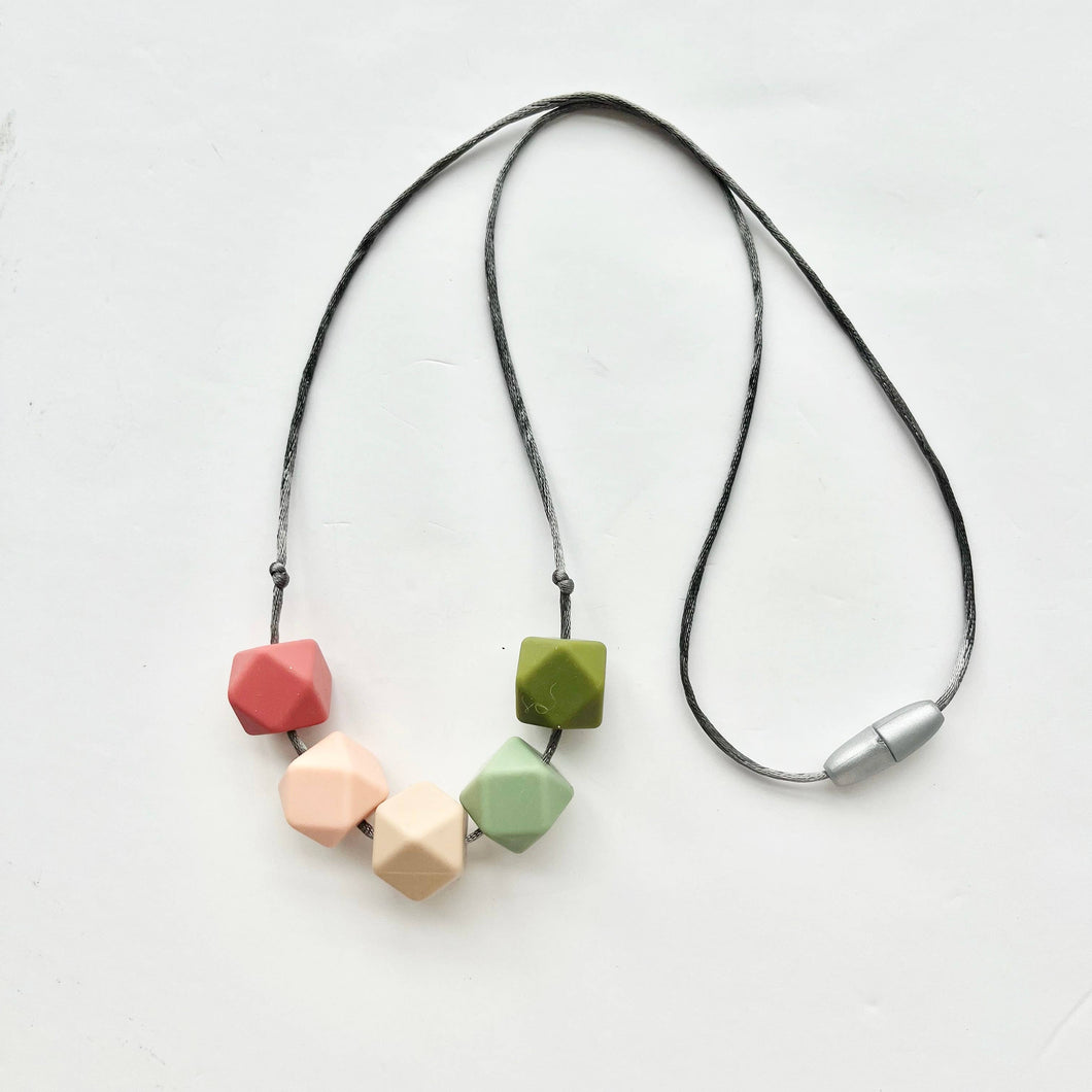 Teething Necklace - Clay