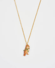 Load image into Gallery viewer, Cosy Owl Gold Chain Necklace
