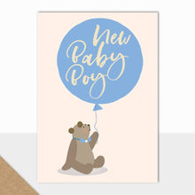 Load image into Gallery viewer, Bloom - Baby Boy (Teddy With Blue Balloon)
