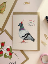 Load image into Gallery viewer, Pigeon | Birthday Card | London Birds | Celebration Card
