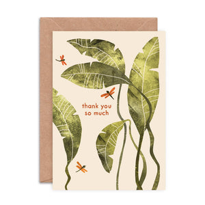 Palms Thank You card