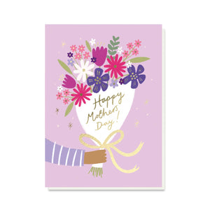 Lilac Floral Mother's Day Card