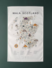 Load image into Gallery viewer, Walk Scotland Tea Towel
