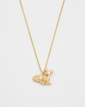 Load image into Gallery viewer, Resting Fawn Gold Chain Necklace
