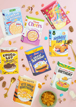 Load image into Gallery viewer, Magical Birthday Card | Rainbow Lucky Cereal Box Aesthetic
