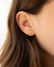 Load image into Gallery viewer, Flying Pig Stud Earrings
