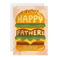 Load image into Gallery viewer, Burger Father&#39;s Day Card
