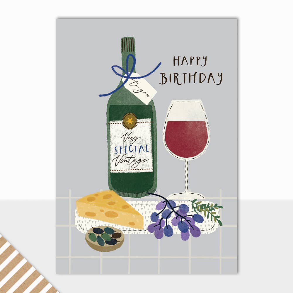 Eden Collection - Happy Birthday (Wine & Cheese)