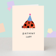 Load image into Gallery viewer, Birthday Card - Cute Laybird Greeting Card
