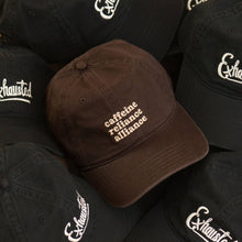 Load image into Gallery viewer, Caffeine Reliance Alliance - Cotton Baseball Cap
