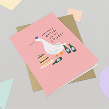 Load image into Gallery viewer, Birthday Card -  Funny Goose On Loose Greeting Card
