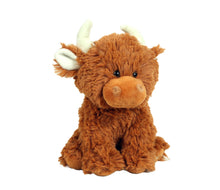 Load image into Gallery viewer, Scottish Highland Cow Plush Brown Plush Soft Toy - 20CM
