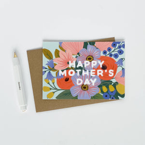 Happy Mother's Day Colourful Bloom Card