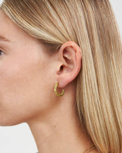 Load image into Gallery viewer, Wheat Hoop Earrings
