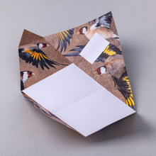 Load image into Gallery viewer, Golden Flight Pigeon, Folding Letter Set – Pack of 6 Letters
