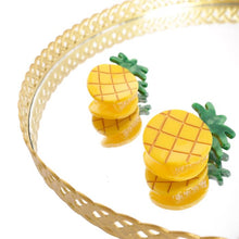 Load image into Gallery viewer, HD1156 Pineapple Hair Claw Clips Twin Pack
