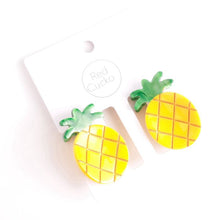 Load image into Gallery viewer, HD1156 Pineapple Hair Claw Clips Twin Pack
