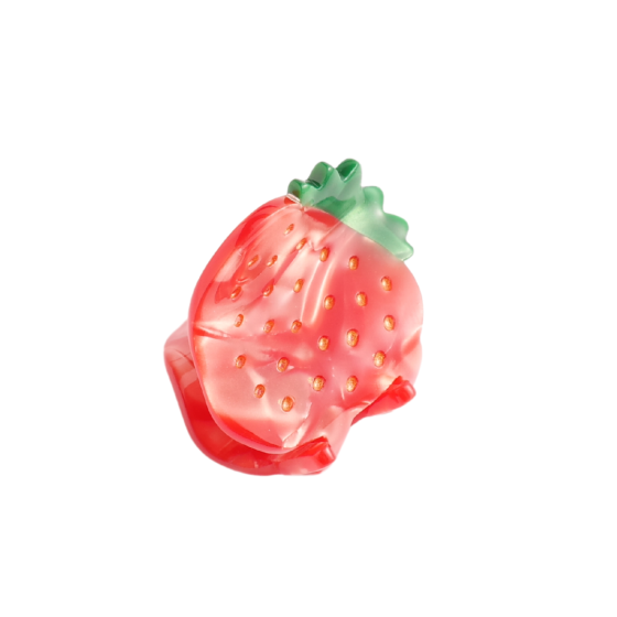 Small Strawberry Hair Claw