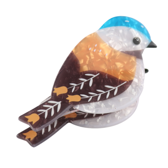 Bird Hair Claw Clip