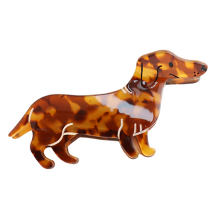 Sausage Dog Hair Claw Clip