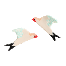 Load image into Gallery viewer, Mini Bird Hair Claw Clips Twin Pack

