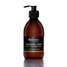 Load image into Gallery viewer, Lemongrass and Ginger organic hand and body lotion
