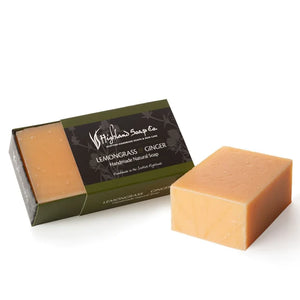 Lemongrass & Ginger handmade soap bar