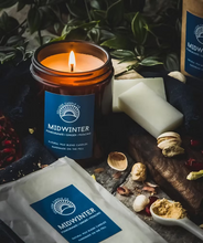 Load image into Gallery viewer, Midwinter - 180g wrapped - Fellside Candle Co
