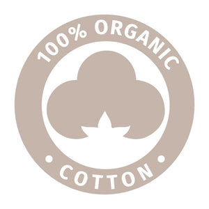 Blue Flower Print Organic Cotton scarf