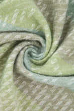 Load image into Gallery viewer, Reed Khaki/Green Stripe Heavyweight Scarf
