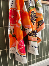 Load image into Gallery viewer, Papaya tea towel
