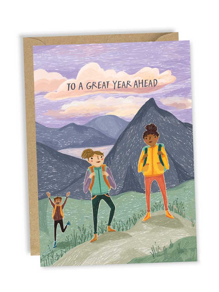 Great Year Hike card