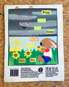 All Kinds of Weather Crinkly Newspaper