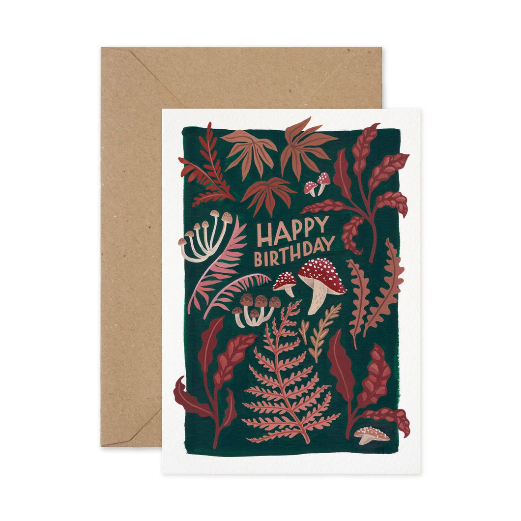 Woodland Birthday Card