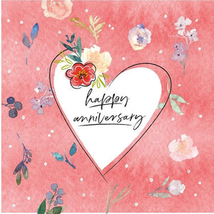 Happy Anniversary - heart