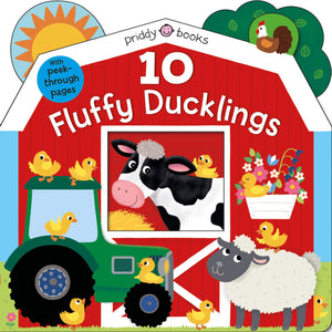 Ten Fluffy Ducklings (peep through)