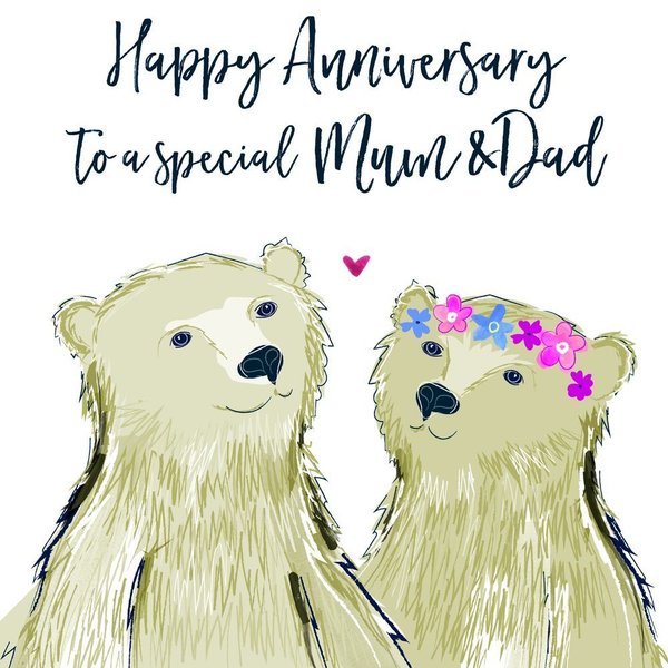 Happy Anniversary to a special Mum and Dad