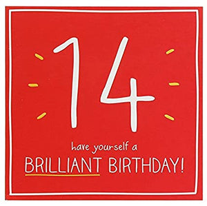 14 have a brilliant birthday!