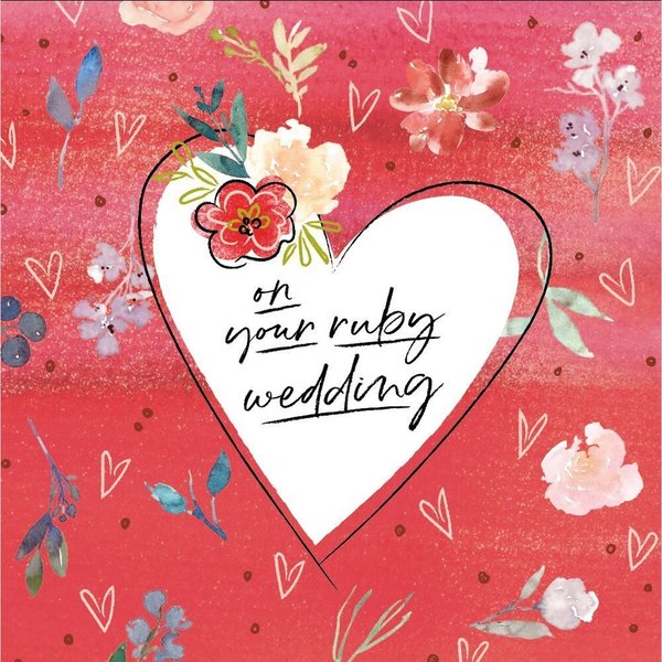 On Your Ruby Wedding