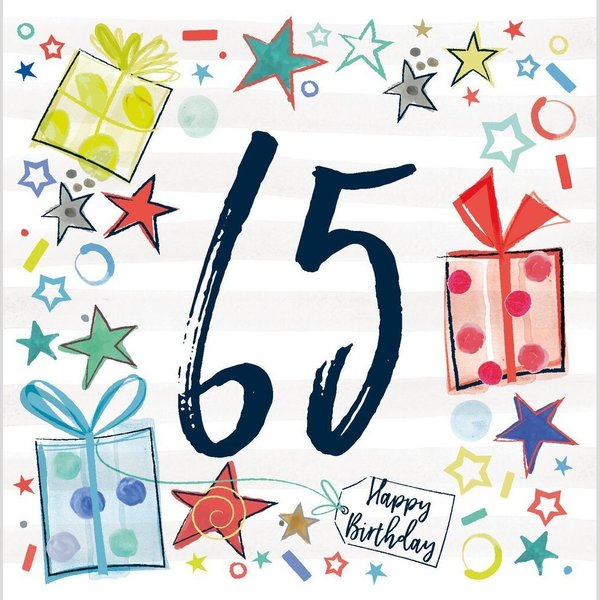 65 Happy Birthday