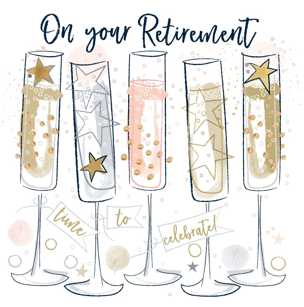 On Your Retirement - time to celebrate!