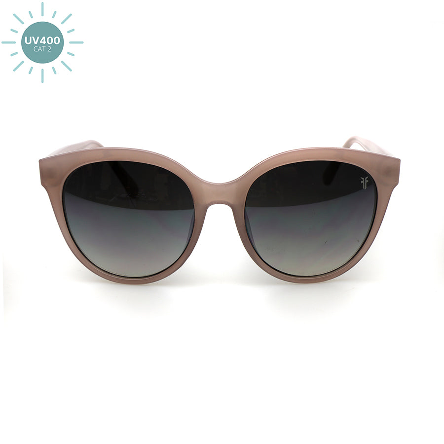 Mink frame semi opaque sunglasses