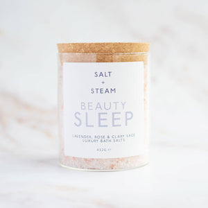 Beauty Sleep - Lavender & Rose Bath Salts 432g Jar