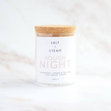 Load image into Gallery viewer, Rough Night - Peppermint &amp; Lemon Facial Steam 200g Jar
