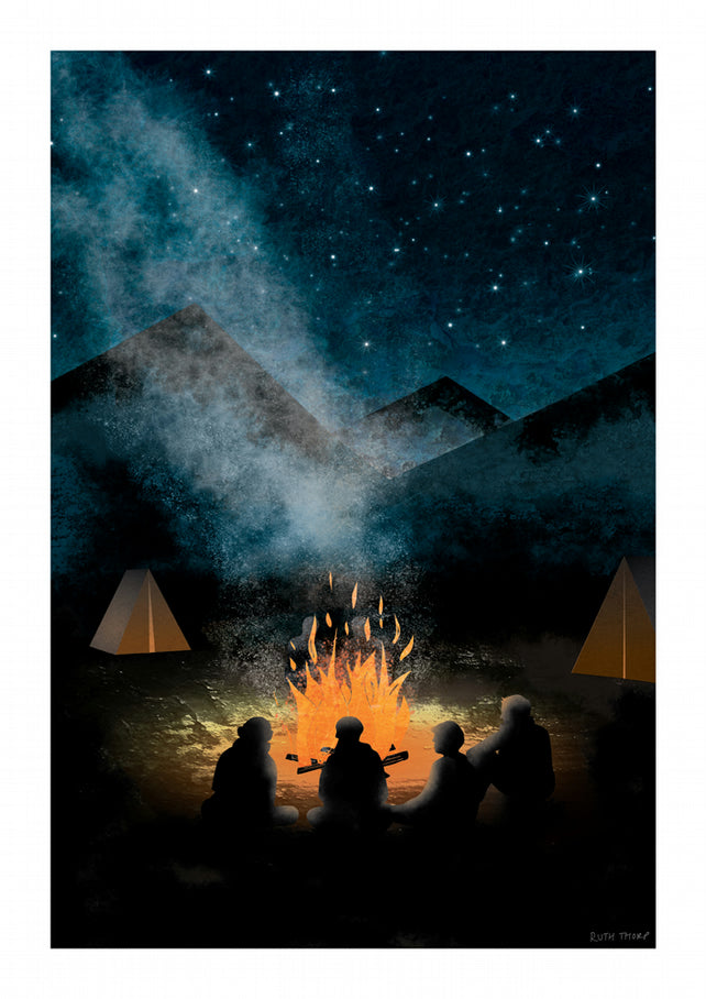 The Gathering A4 print