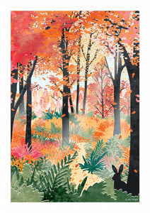 Forest Bathing A4 print