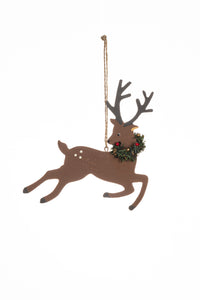 Prancing Reindeer Christmas Decoration